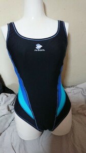 M2135◆PW sports◆セレブなブルー系ワンピース水着◆11L