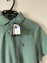 新品　ラルフローレン 半袖ポロシャツ RALPH LAUREN 半袖 ポロ POLO ポロシャツ メンズ　正規品　グリーン　Mサイズ　Lサイズ_画像2