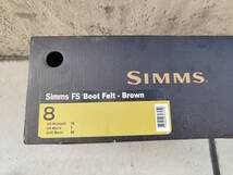 Simms FREESTONE FS Boot Felt Brown US8 シムス フリーストーンフェルトソール ブーツ 26cm　2018購入_画像4