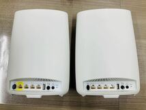 ■即決有 動作確認済 NETGEAR Orbi AC3000 トライバンド Mesh WiFi システム RBK50 RBR50 RBS50 2個セット ネットギア Wi-Fi_画像3