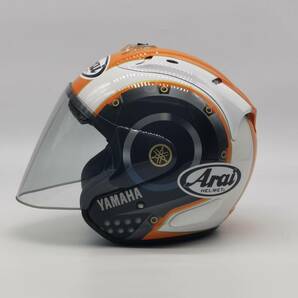 Arai アライ SZ-RamⅢ YAMAHA CRANK ヤマハ クランク SZ-Ram3 ジェットヘルメット Mサイズの画像6