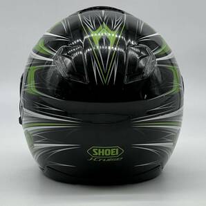 SHOEI ショウエイ J-Cruise CLEAVE ジェイ-クルーズ クリーブ GREEN/BLACK J-CRUISE ジェットヘルメット Lサイズの画像5