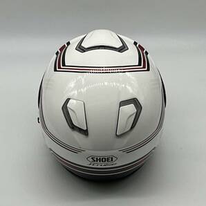 SHOEI ショウエイ J-Cruise STOLD ジェイ-クルーズ ストルド WHITE/RED J-CRUISE ジェットヘルメット Lサイズの画像7