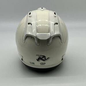 ARAI アライ RX-7 RV ホワイト RX7-RR5 フルフェイスヘルメット Mサイズの画像6