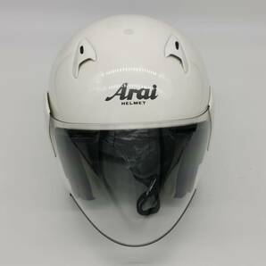 Arai アライ SZ-F ホワイト SZF 白 ジェットヘルメット Lサイズの画像3