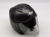 Arai アライ SZ-RAM4 FLAT BLACK フラット黑 SZ-Ram4 ジェットヘルメット Lサイズ_画像1