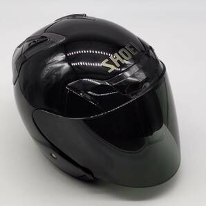 SHOEI ショウエイ J-FORCEIII ジェイ-フォーススリー J-FORCE3 ブラック ジェットヘルメット Lサイズの画像1