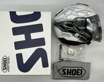 SHOEI ショウエイ J-Cruise REBORN ジェイ-クルーズ リボーン J-CRUISE WHITE/GREY ジェットヘルメット Mサイズ_画像1