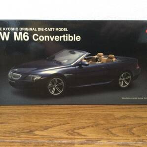 【訳あり】京商 1/18 BMW M6 コンバーチブル ダークブルーの画像7