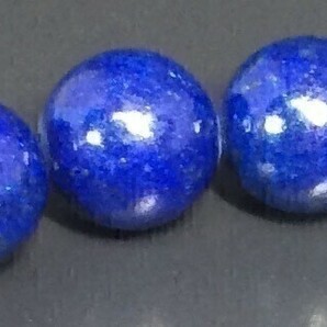 【Premio Fortuna】ラピスラズリ8ミリブレスレット 高貴の青 使いやすい8ミリ珠 内径約16.5センチ弱 506131■■の画像3