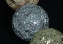 【Premio Fortuna】水晶ブレスレット クラッシュアイス　パワーストーン 珍しいクラッシュアイス水晶 8ミリ珠15センチ506125■■_画像4