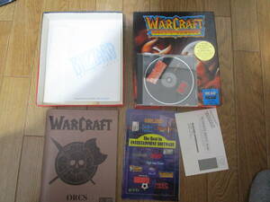 Warcraft Orcs and Humans ウォークラフト Blizzard MS-DOS 英語版 中古 Bigbox 同梱可