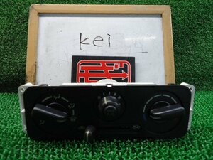 1EB9559KL3 ) スズキ Kei HN21S/HN22S 中期型 6型 ターボ 純正エアコンスイッチパネル