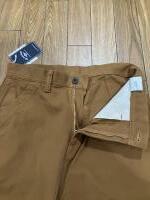 THE FLAT HEAD FN-PA-C011 DUCK PANTS ブラウン Lサイズ_画像2