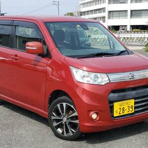 ※九州・福岡発※ワゴンRスティングレー*T*ターボ*車検６年11月*社外ナビ*レーダーブレーキ*スマートキー*HIDライト*純正AW*の画像1