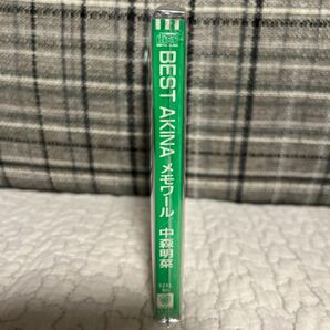 ★旧規格 未開封 32XL/中森明菜「BEST AKINA メモワール」/定価3200円の画像3