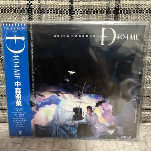 ★旧規格 未開封 32XL/中森明菜「D404ME」/定価3200円