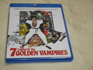 ドラゴンVS.7人の吸血鬼　The Legend of the 7 Golden Vampires　輸入盤ブルーレイ　ハマーフィルム　ピーター・カッシング