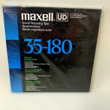 ★未使用品★　オープンリールテープ　maxell 35-180 UD マクセル_画像1