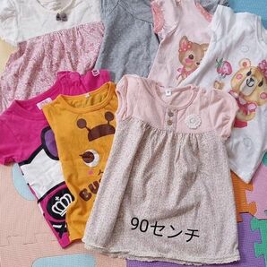 キッズTシャツ女の子トップス 95センチ　　7枚セット