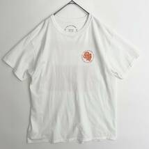 【USA製】VIOLA & ROSES size/L (h) ヴィオラアンドローゼス プリント Tシャツ 半袖 丸胴 ホワイト 白 viola and roses 古着 アメリカ製_画像9