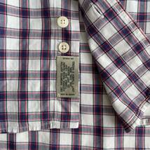 【USA製】GITMAN BROS. size/L (he) ギットマンブラザーズ ボタンダウン 長袖 シャツ チェック コットン アメリカ製 BD shirt_画像6