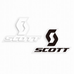 SCOTT スコット 217636-2374-1 バーチカル ステッカー ホワイト 5cm バイク シール アクセサリー