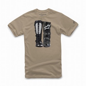 アルパインスターズ 1212-72026-23-M ビクトリールーツ Tシャツ サンド M ロゴT 半袖 バイクウェア ダートフリーク