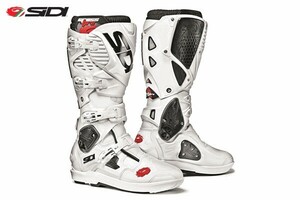 SIDI シディー CROSSFIRE3 SRS 交換式SRSソールモデル ブーツ ホワイト/ホワイト 9.5/44サイズ 27.0cm-27.5cm WESTWOOD ウエストウッド