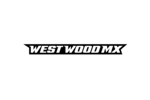 5532040000009 WESTWOODMX ロゴステッカー ブラック 110×11mm シール デカール ウエストウッド