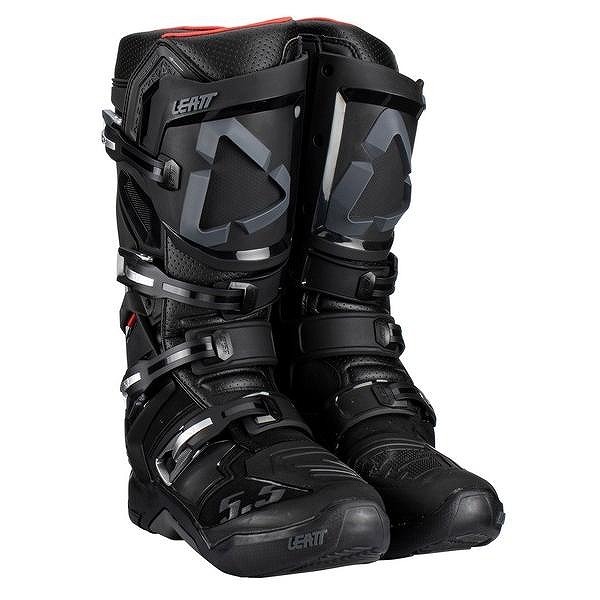 LEATT リアット 3023050103 5.5 FlexLock ブーツ ブラック 10インチ(28-29cm) オフロード モトクロス ウエストウッド