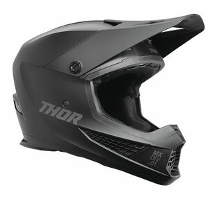 THOR 0110-8155 24モデル SECTOR2 SG ヘルメット ブラックアウト M(57-58cm) バイク ライディング 頭 保護