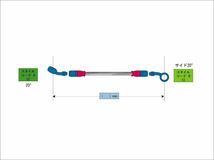 メッシュ ブレーキホース 300mm ブラックスモークホース/ブラック 20-SD スウェッジライン BAKB-1213M-0300 イージーオーダーホース プロト_画像2