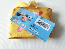 超特価!! 台湾ファミリマート限定!!★即決♪ 正規品!! PUI PUI モルカー ドリンクスリーブ ドリンクカップホルダー 刺繍 ポテト♪_画像8