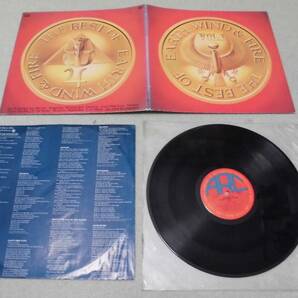 056 1978年 LPレコード アース・ウィンド・アンド・ファイアー/THE BEST OF EARTH WIND & FIRE FC 35647 訳有の画像1