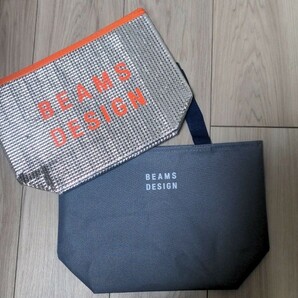 BEAMS★★★トートバッグ&保冷ポーチ★★★これからの季節にピッタリ！★★★ビームスデザイン！！ラウンドバッグ カートバッグの画像4