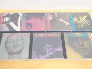 SUPER EUROBEAT VOL. 71, 72, 74, 75, 77, 78, 79, 7組セット スーパーユーロビート