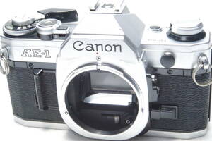 Canon AE-1 キャノン 35mm フィルム 一眼レフ カメラ Film Camera 銀 Silver シルバー Manual Focus マニュアル フォーカス MF 訳あり