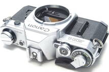 Canon AE-1 キャノン 35mm フィルム 一眼レフ カメラ Film Camera 銀 Silver シルバー Manual Focus マニュアル フォーカス MF 訳あり_画像5