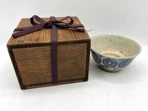 中国 時代 安南焼 染付 茶碗 陶器 中国美術 骨董品 古美術品