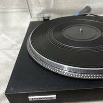 C949 PIONEER パイオニア レコードプレーヤー PL-105OB オートマティックリターン 通電あり_画像4