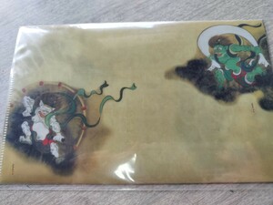  manner god . god map folding screen tail shape light .to- Haku Tokyo country . museum three folding clear file goods 