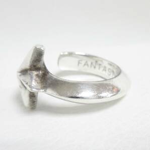 12761◆【SALE】FANTASTIC MAN ファンタスティックマン 星 スターモチーフ シルバーリング/指輪 STERLING【約13号】 中古 USEDの画像2