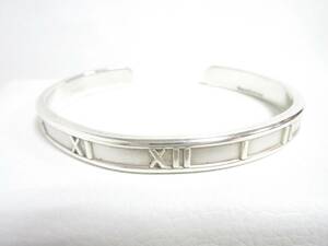 12712◆TIFFANY＆Co. ティファニー アトラス バングル シルバー925 MADE IN ITALY 中古 USED