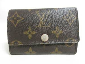 12789◆【SALE】LOUIS VUITTON ルイヴィトン モノグラム ミュルティクレ6 キーケース【M60701/CT3156】MADE IN FRANCE 中古 USED