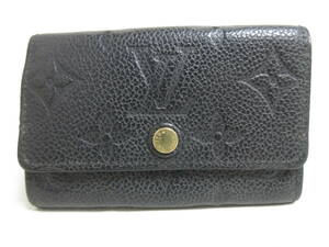 12846◆LOUIS VUITTON ルイヴィトン モノグラムアンプラント M64421 ミュルティクレ6【SP3290】 キーケース MADE IN FRANCE 中古 USED