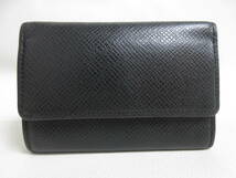 12856◆LOUIS VUITTON ルイヴィトン タイガ M30532 ミュルティクレ6【CT1169】キーケース 黒系 MADE IN FRANCE 中古 USED_画像1