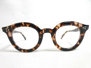 12889*[SALE]SAUVAGE EYEWEAR Sabar ju I wear MIKADO PL-002J 46*26 T/145 glasses / glasses / sunglasses MADE IN JAPAN used USED