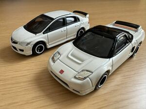 トミカ ホンダ シビックR FD2 No.54 トNSX-R No.81