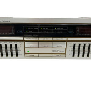 24C207_3 AKAI アカイ ステレオグラフィックイコライザー EA-M719 オーディオ機器 日本製 中古の画像3